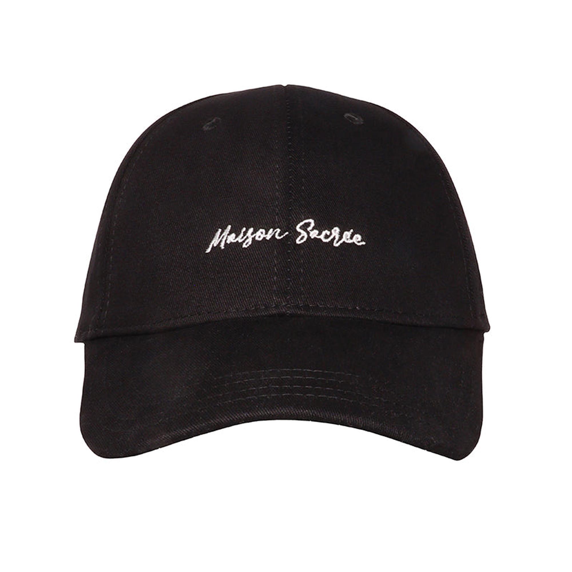 Maison Sacrée La Rose Du Jardin Siyah Şapka