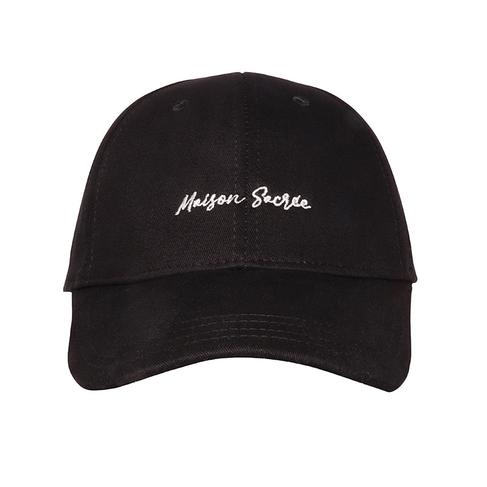  Maison Sacrée La Rose Du Jardin Siyah Şapka