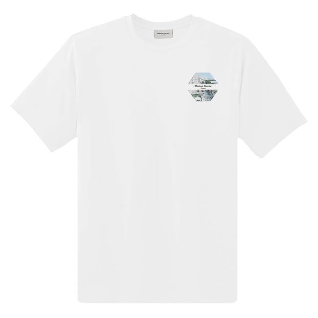  Maison Sacrée Le Festival Bej Baskılı T-Shirt