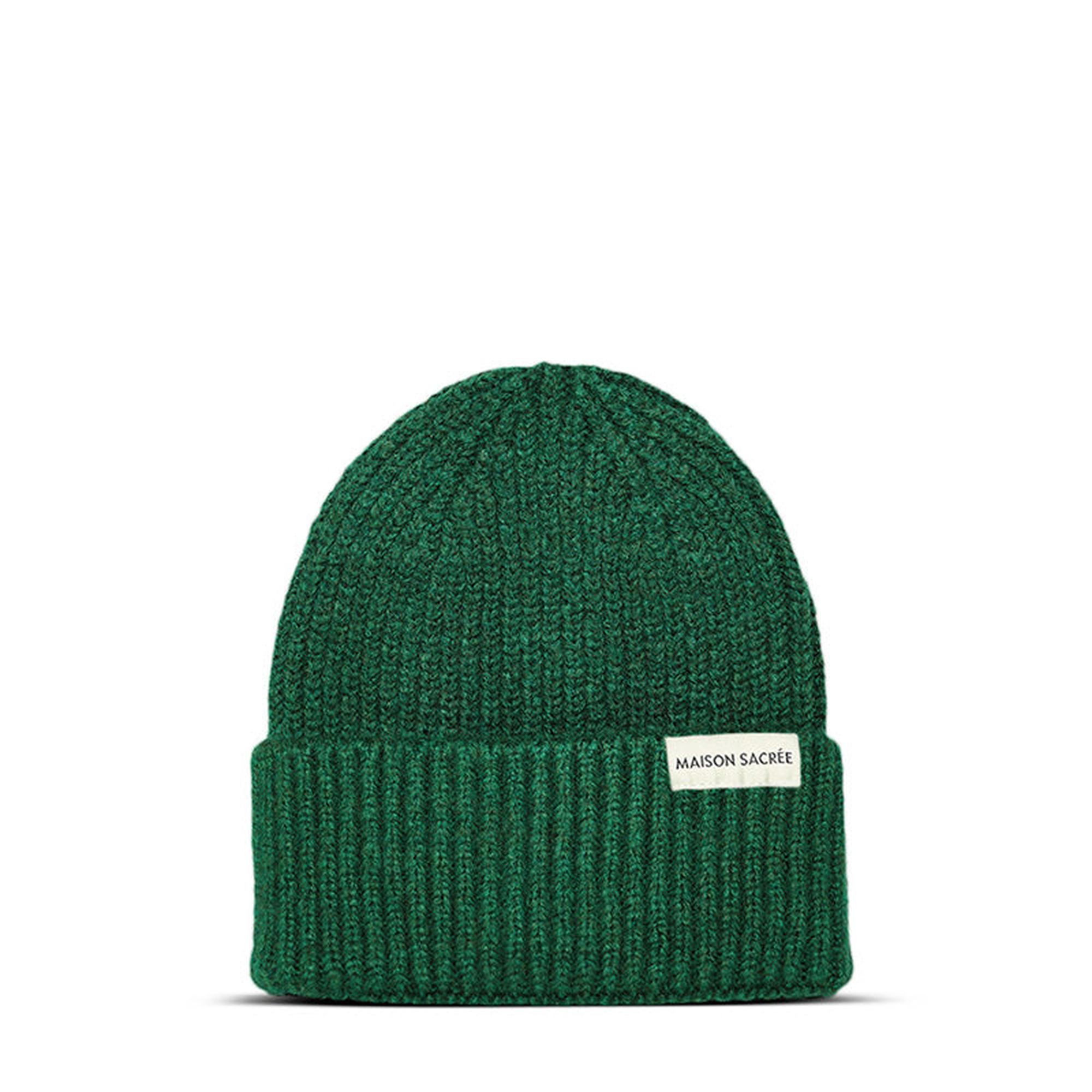 Maison Sacrée MS Haki Örgü Bere