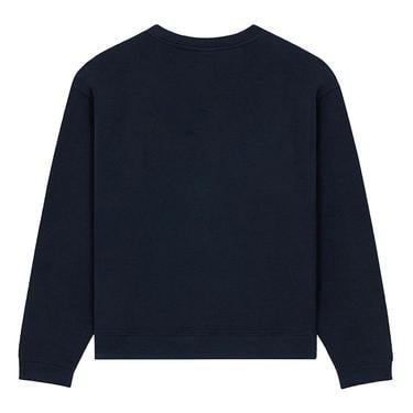  Maison Sacrée Sur La Neige Lacivert Baskılı Sweatshirt