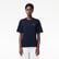 Lacoste Kadın Relaxed Fit Bisiklet Yaka Lacivert T-Shirt