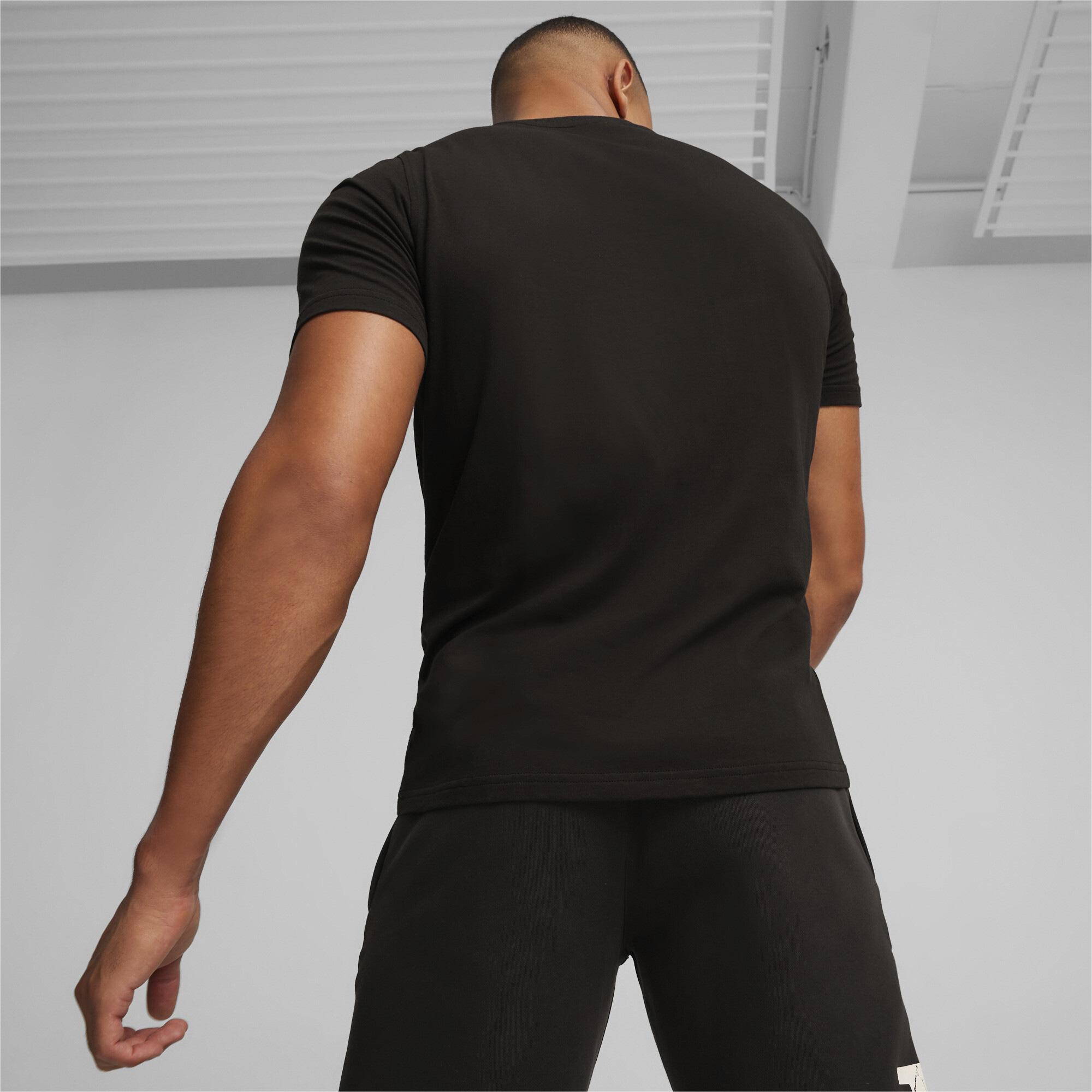 Puma The Hooper 3 Erkek Siyah Basketbol T-Shirt