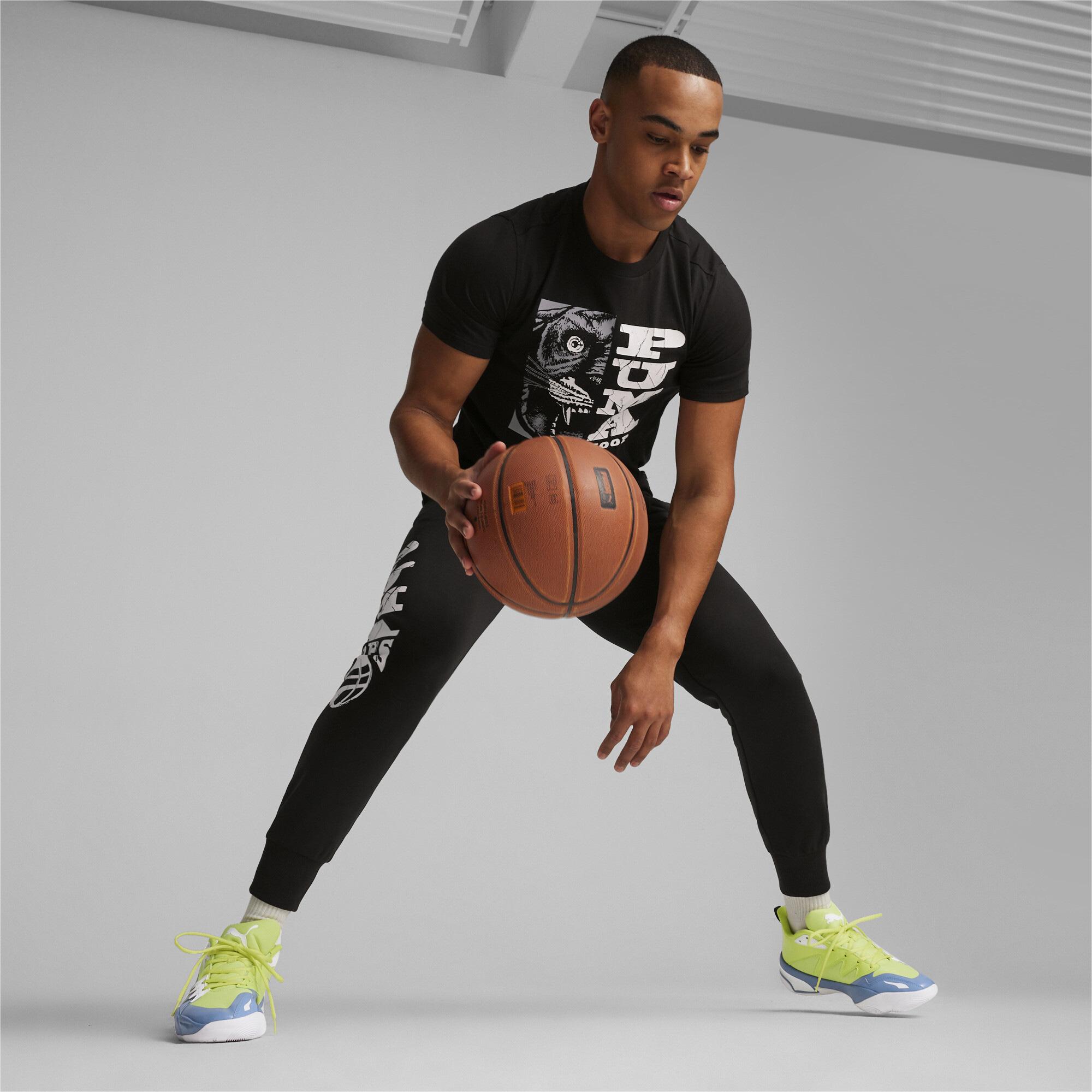 Puma The Hooper 3 Erkek Siyah Basketbol T-Shirt