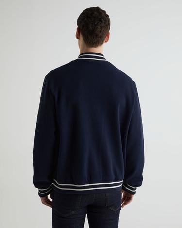  GANT Erkek Lacivert Hakim Yaka Logolu Bomber Ceket