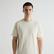 GANT Erkek Krem Regular Fit Bisiklet Yaka T-shirt