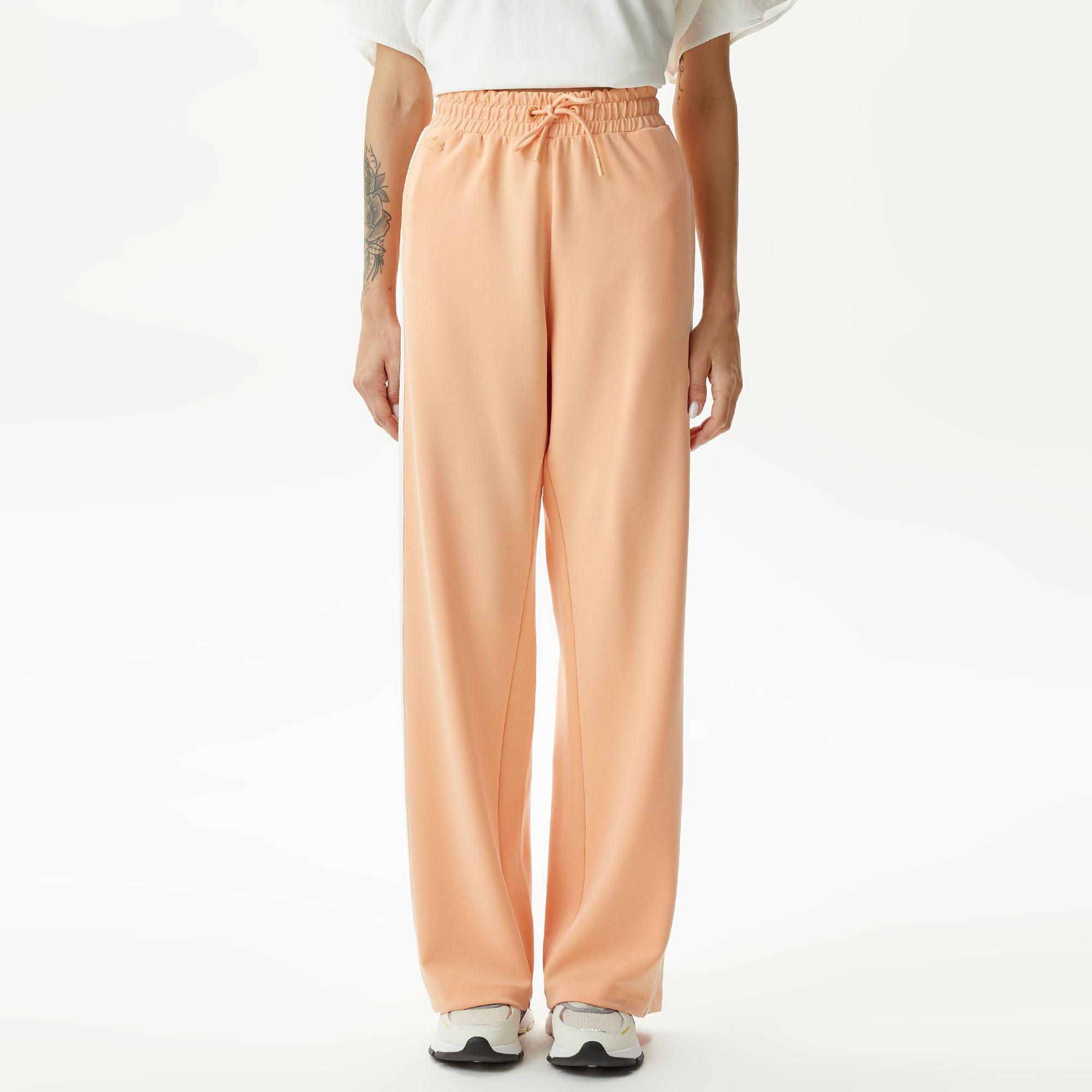 Kadın Flare Fit Turuncu Eşofman Altı