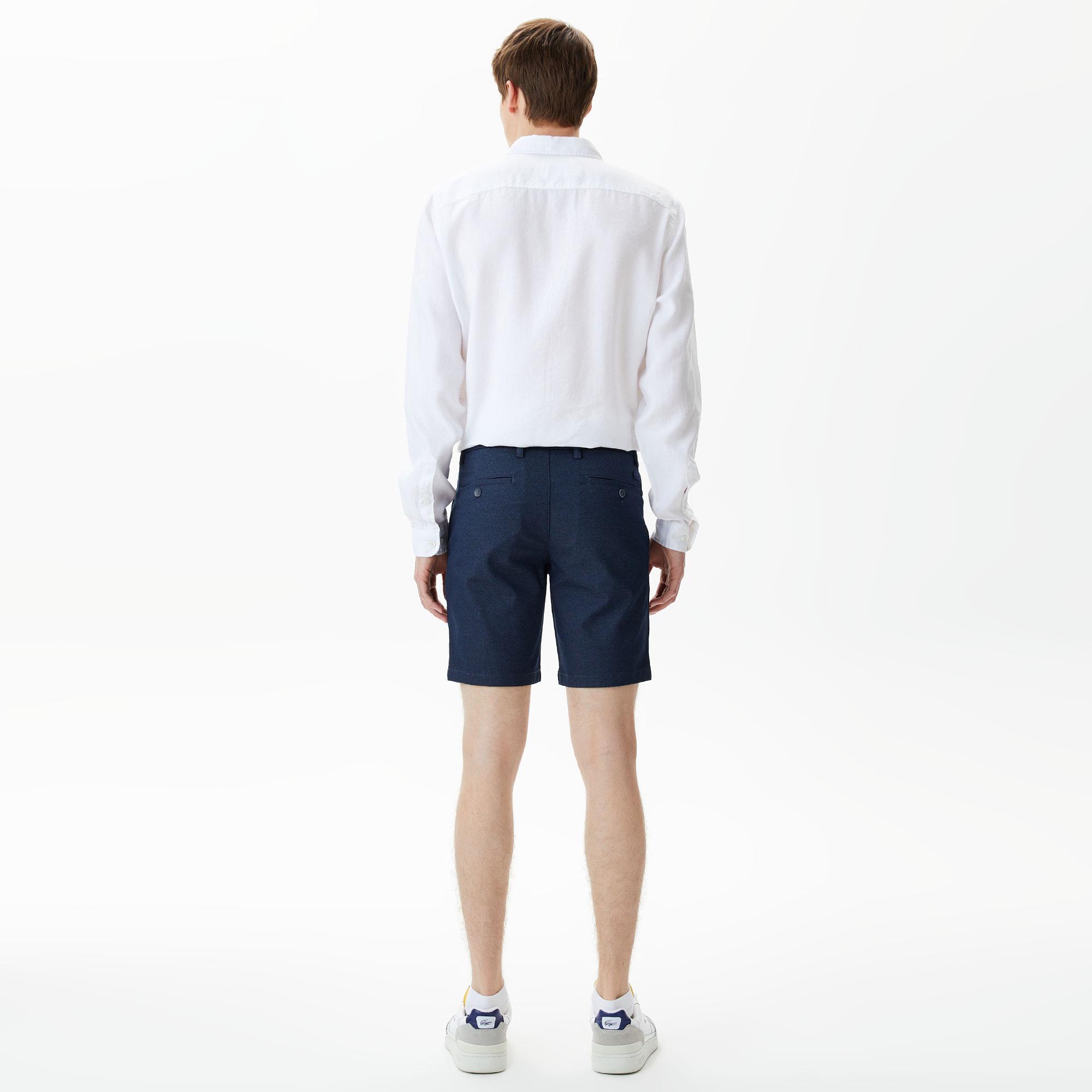 Lacoste Erkek Slim Fit Lacivert Bermuda Şort