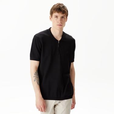  Nautica Erkek Siyah Classic Fit Kısa Kollu Triko