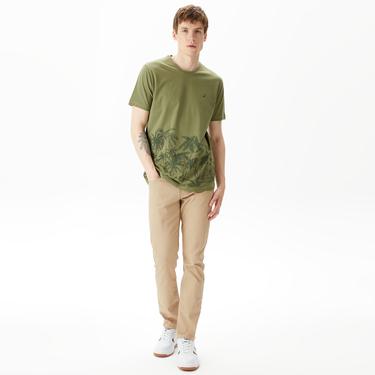  Nautica Erkek Yeşil Standart Fit T-Shirt