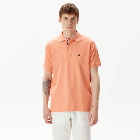  Nautica Erkek Turuncu Classic Fit Kısa Kollu Polo