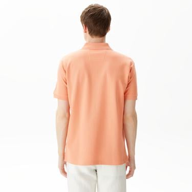  Nautica Erkek Turuncu Classic Fit Kısa Kollu Polo