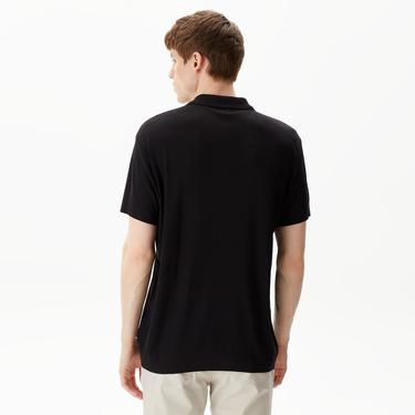  Nautica Erkek Siyah Classic Fit Kısa Kollu Polo