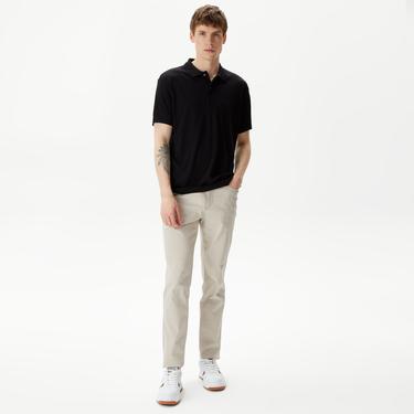  Nautica Erkek Siyah Classic Fit Kısa Kollu Polo