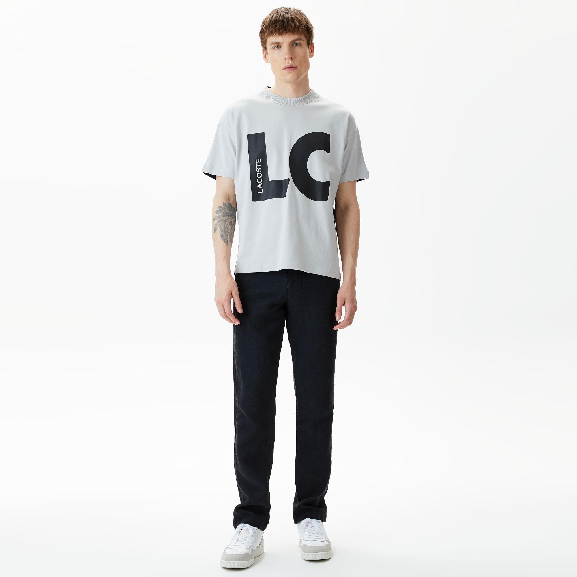 Erkek Slim Fit Chino Siyah Pantolon