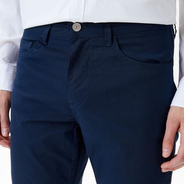  Erkek Slim Fit Lacivert Pantolon