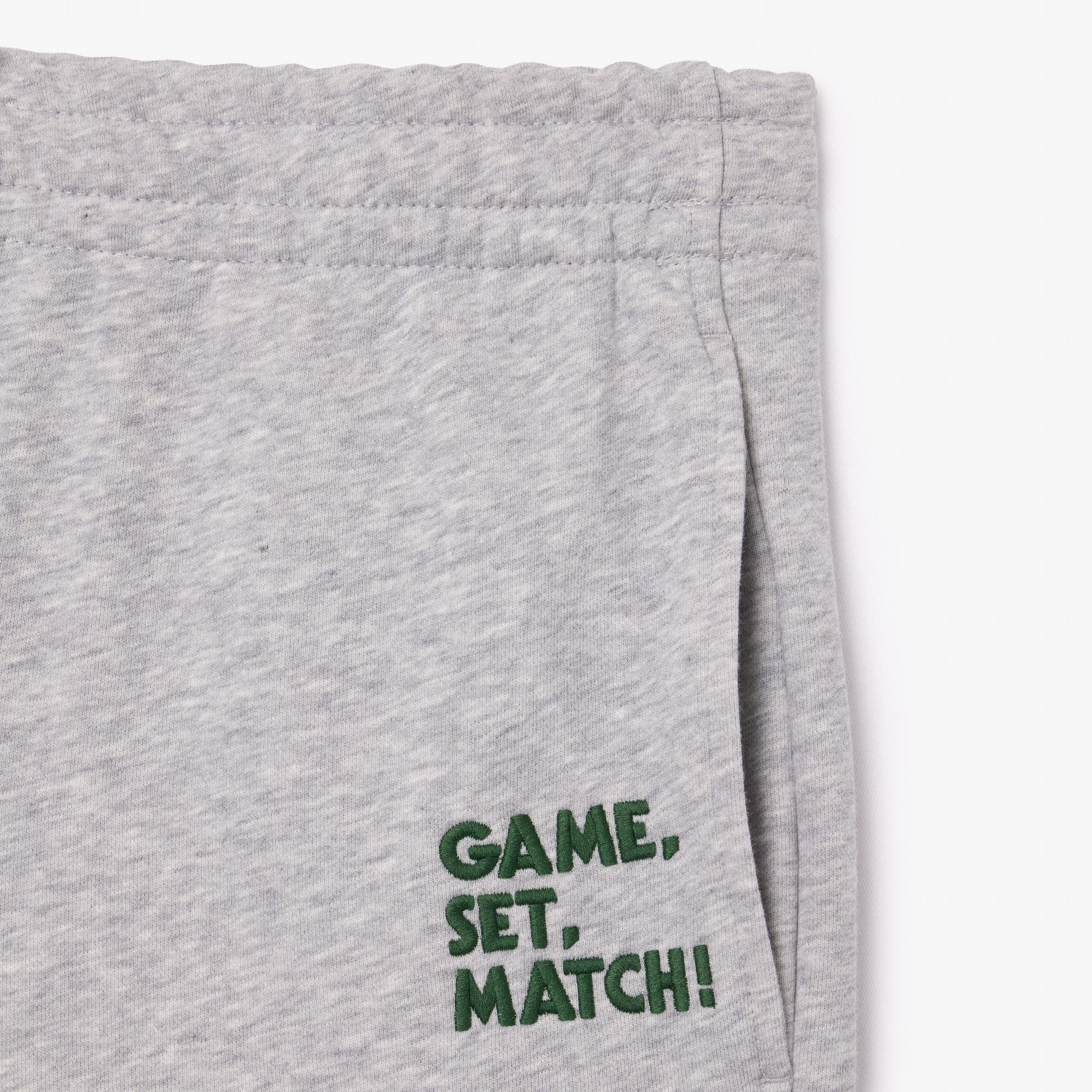 Unisex Relaxed Fit Gri Eşofman Altı