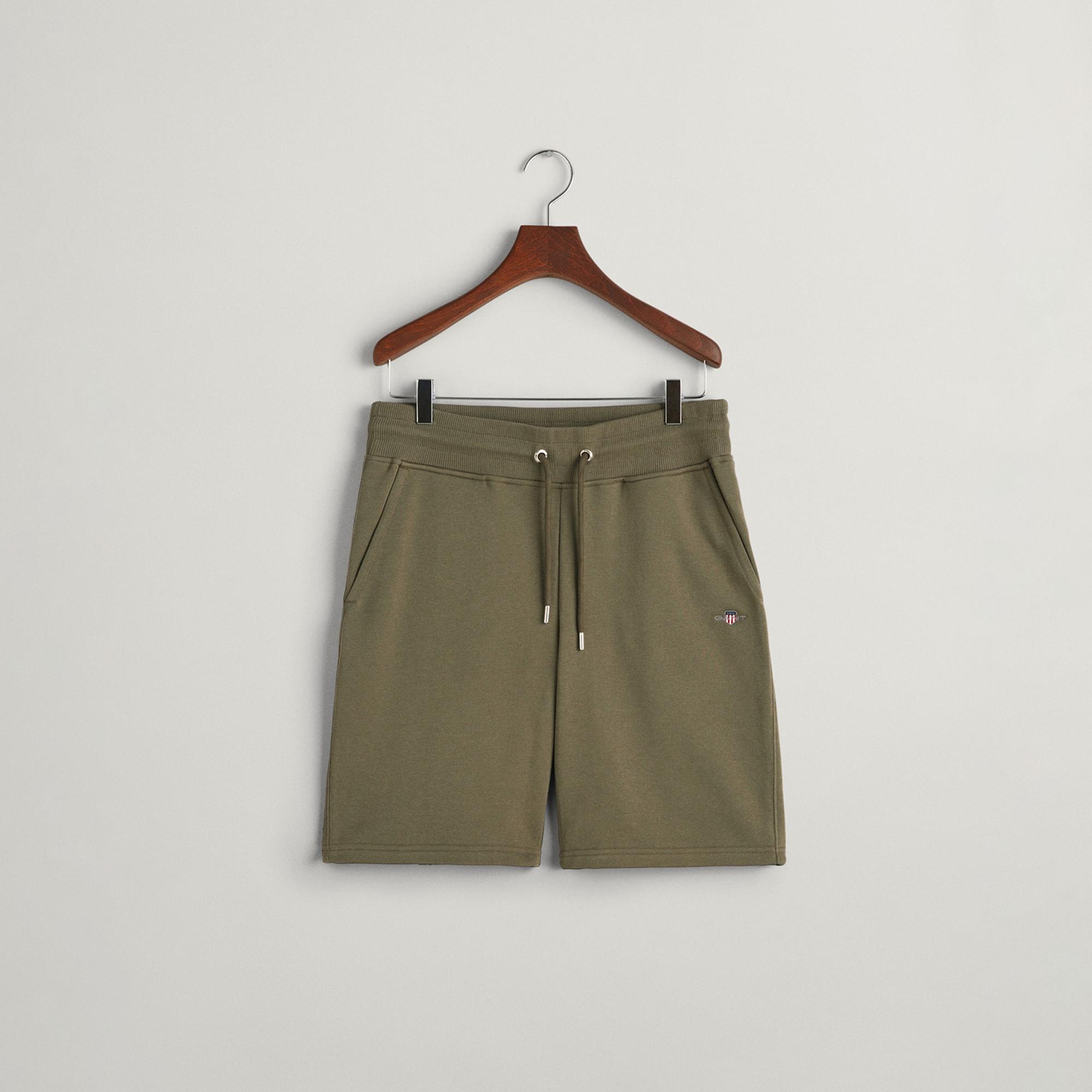 GANT Erkek Yeşil Regular Fit Şort