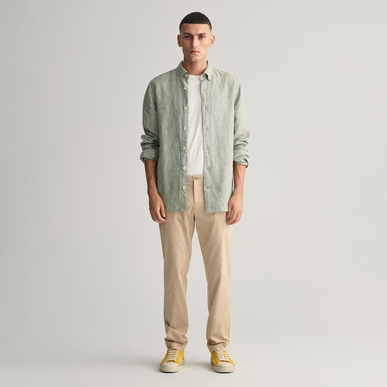  GANT Erkek Bej Slim Fit Pantolon