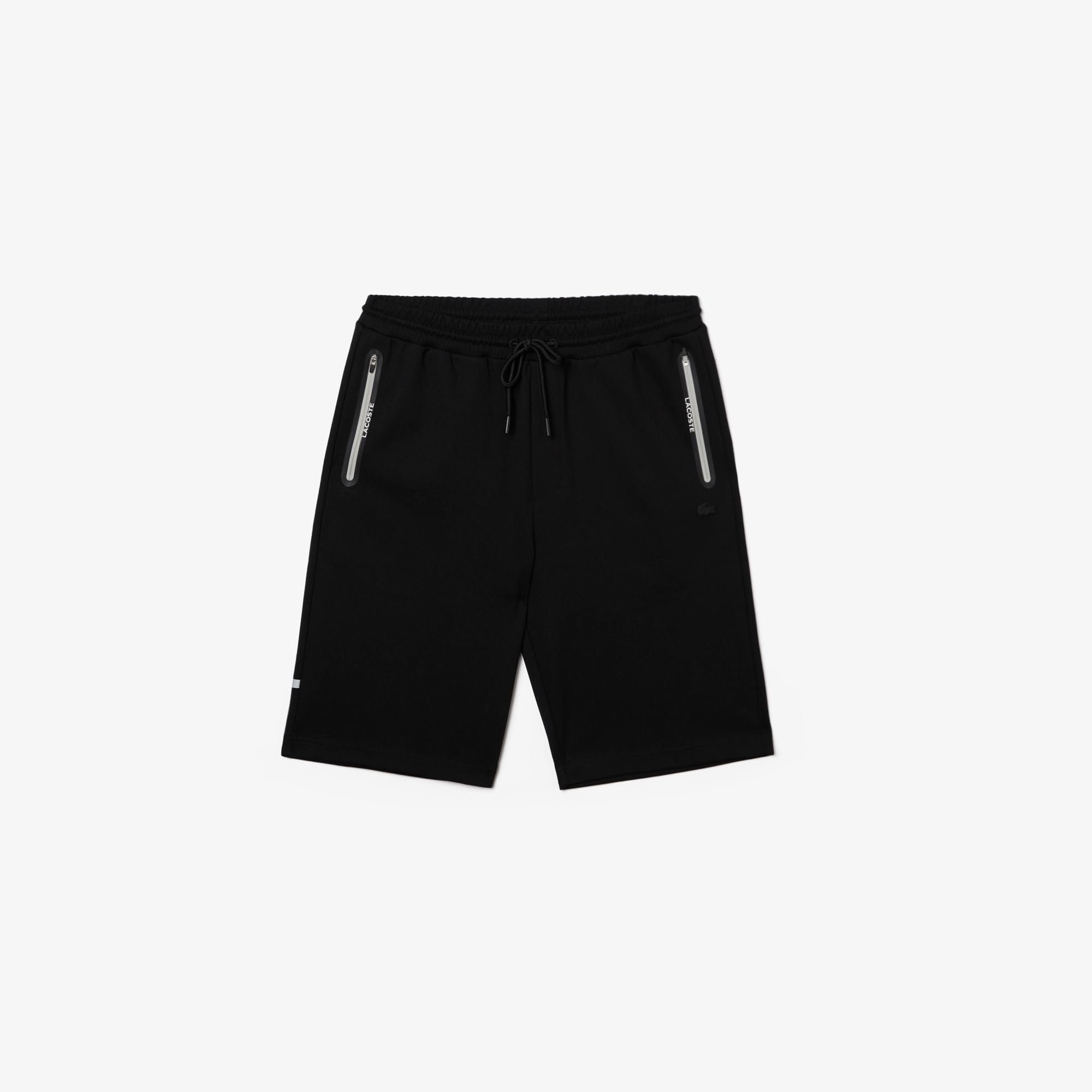 Erkek Regular Fit Siyah Şort