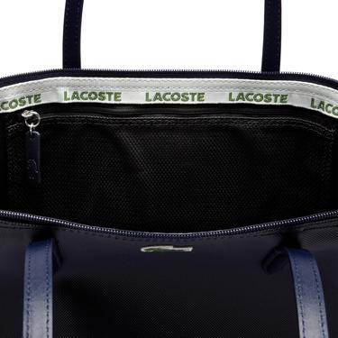  Lacoste Large L.12.12 Kadın Lacivert Omuz Çantası
