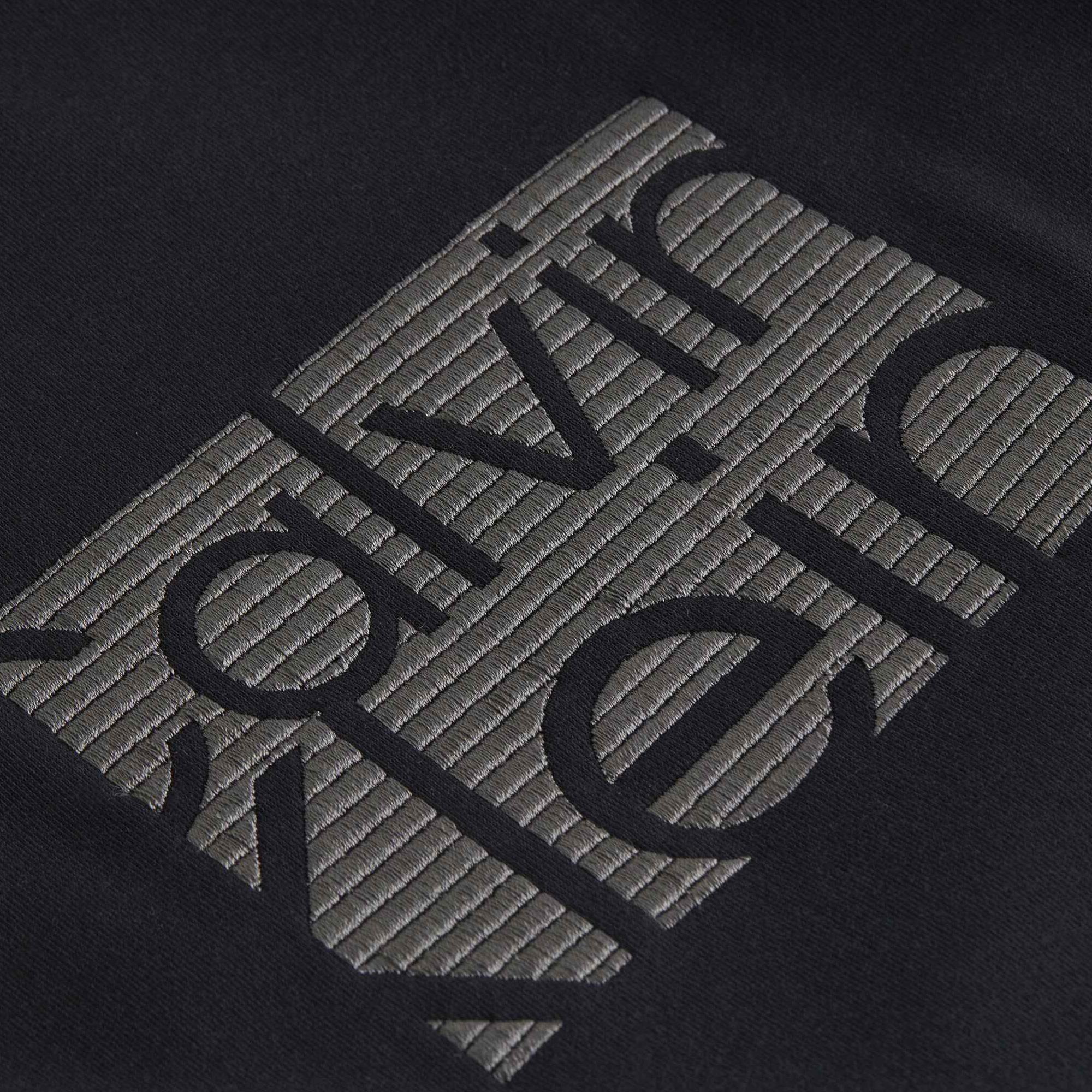 Calvin Klein Color Block Erkek Siyah T-Shirt