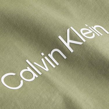  Calvin Klein New Essentials Erkek Yeşil T-Shirt