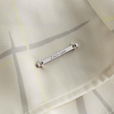  Calvin Klein Elevated Daywear Kadın Beyaz Bluz