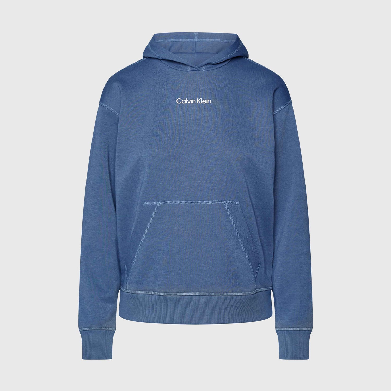  Calvin Klein Essentials Kadın Mavi Sweatshirt