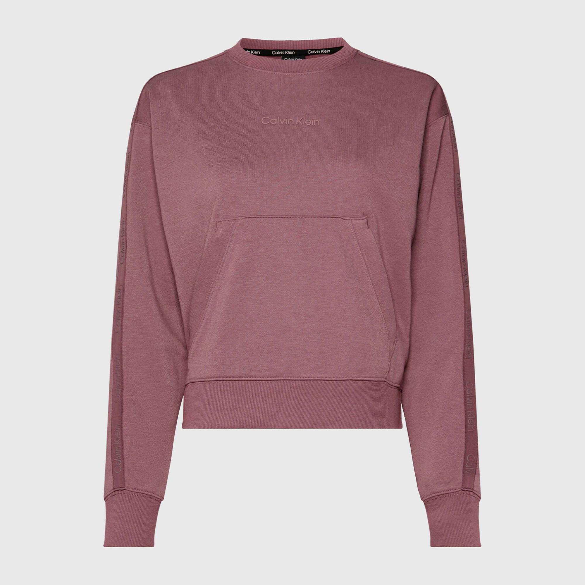 Calvin Klein Essentials Kadın Pembe Sweatshirt