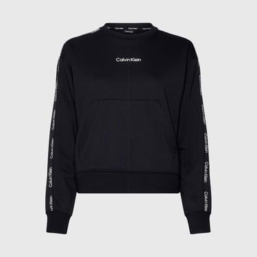  Calvin Klein Essentials Kadın Siyah Sweatshirt
