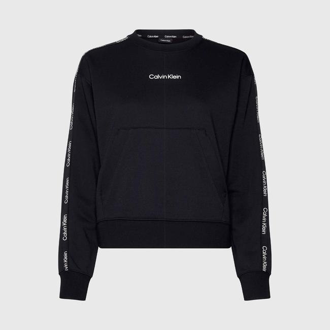  Calvin Klein Essentials Kadın Siyah Sweatshirt