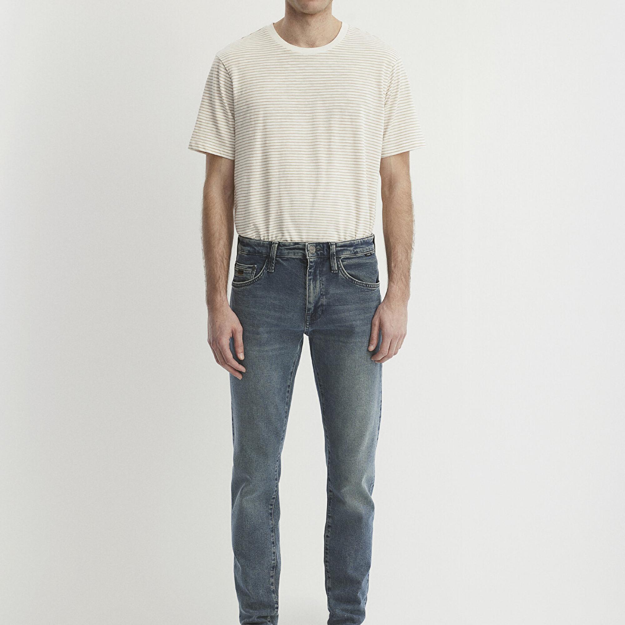 Mavi James Lux Black Gölgeli Vintage Mavi Jean Pantolon 0042486542