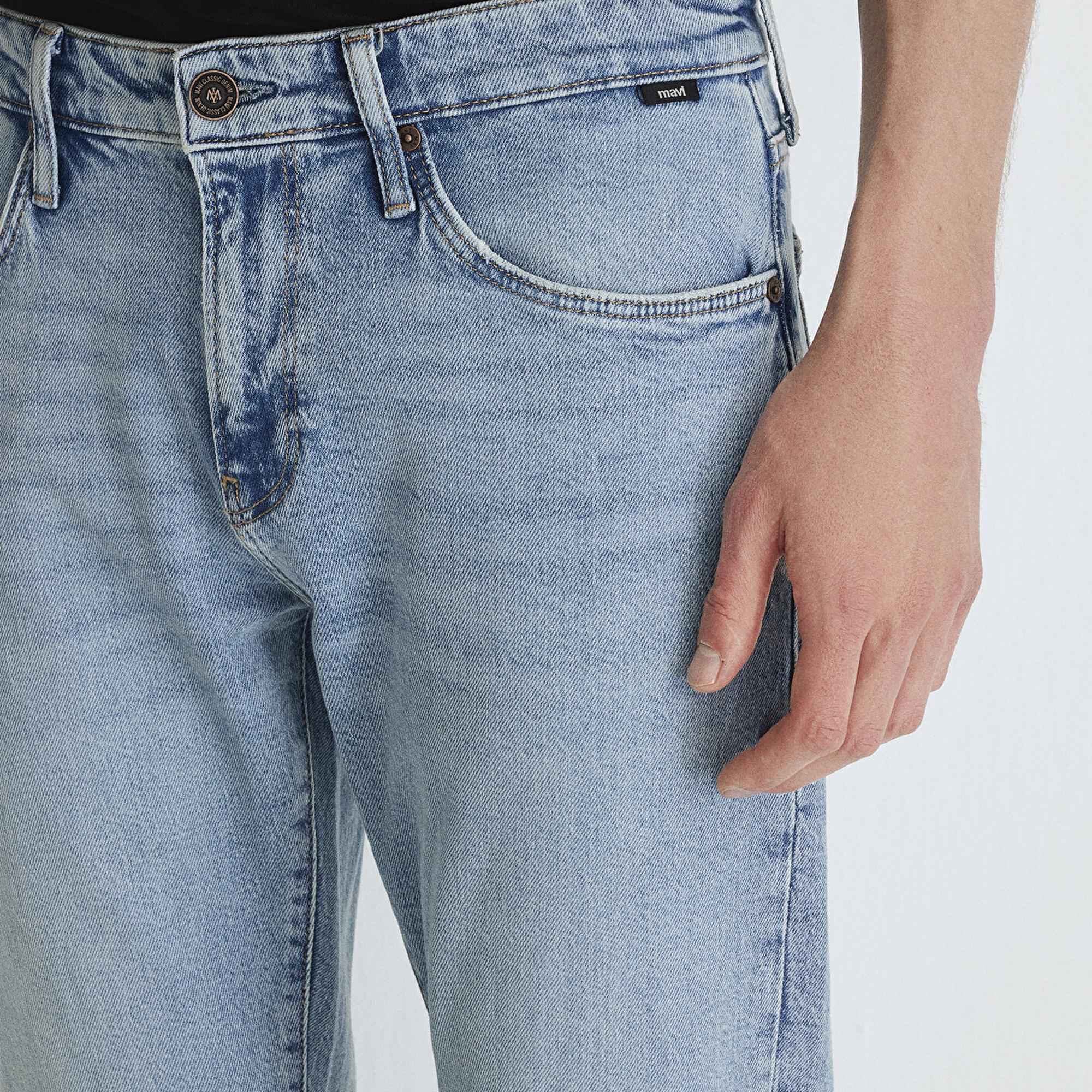 Mavi Jake Classic Denim Puslu Açık Mavi Jean Pantolon 0042286799