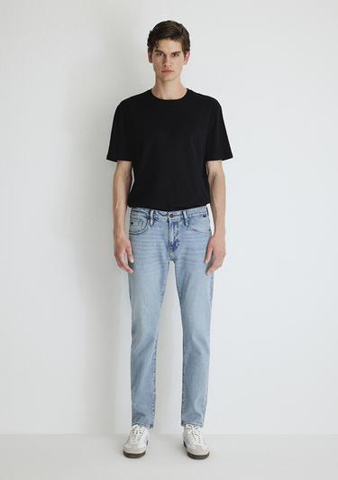  Mavi Jake Classic Denim Puslu Açık Mavi Jean Pantolon 0042286799