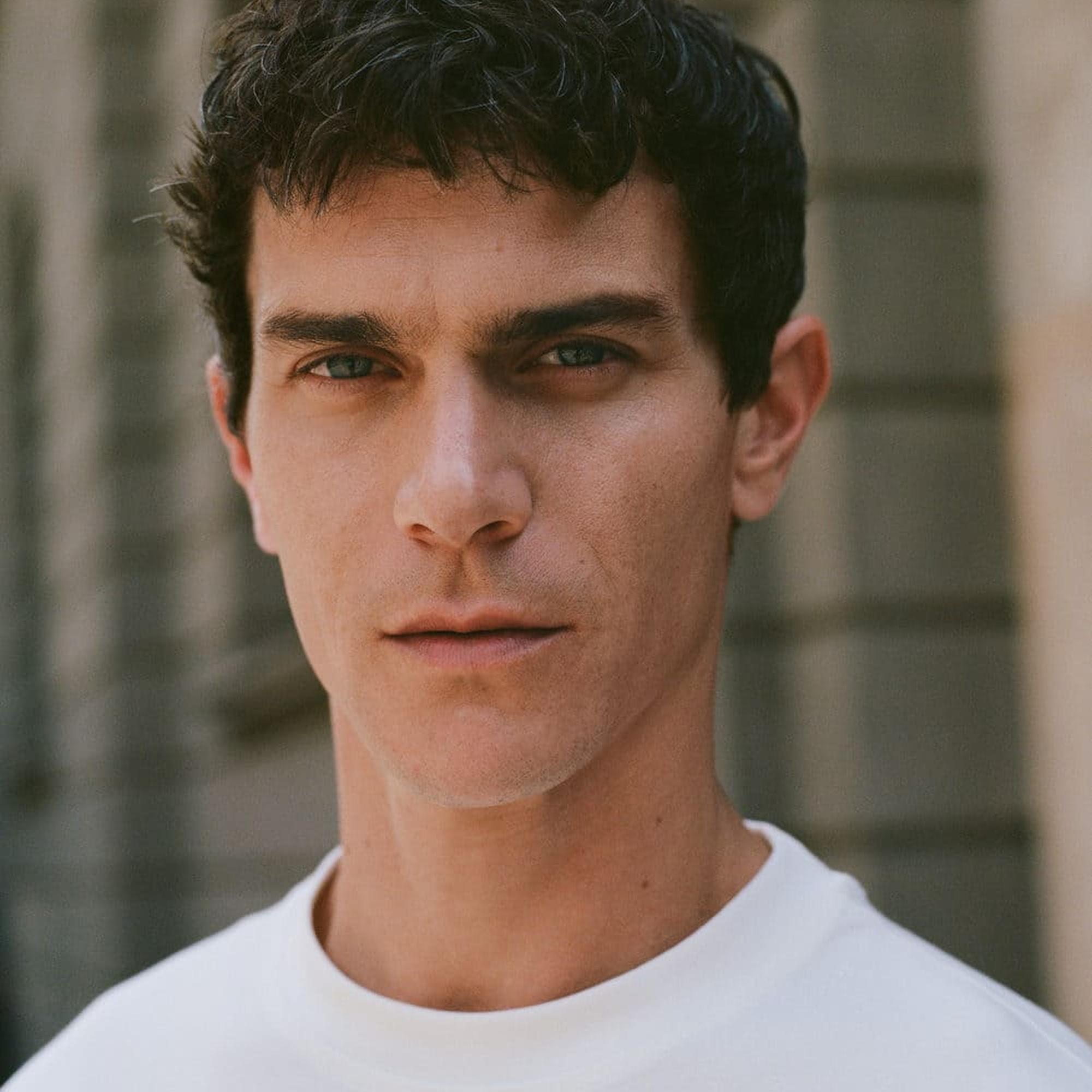 Mango Erkek Lightweight Merserize Günlük Tişört Beyaz