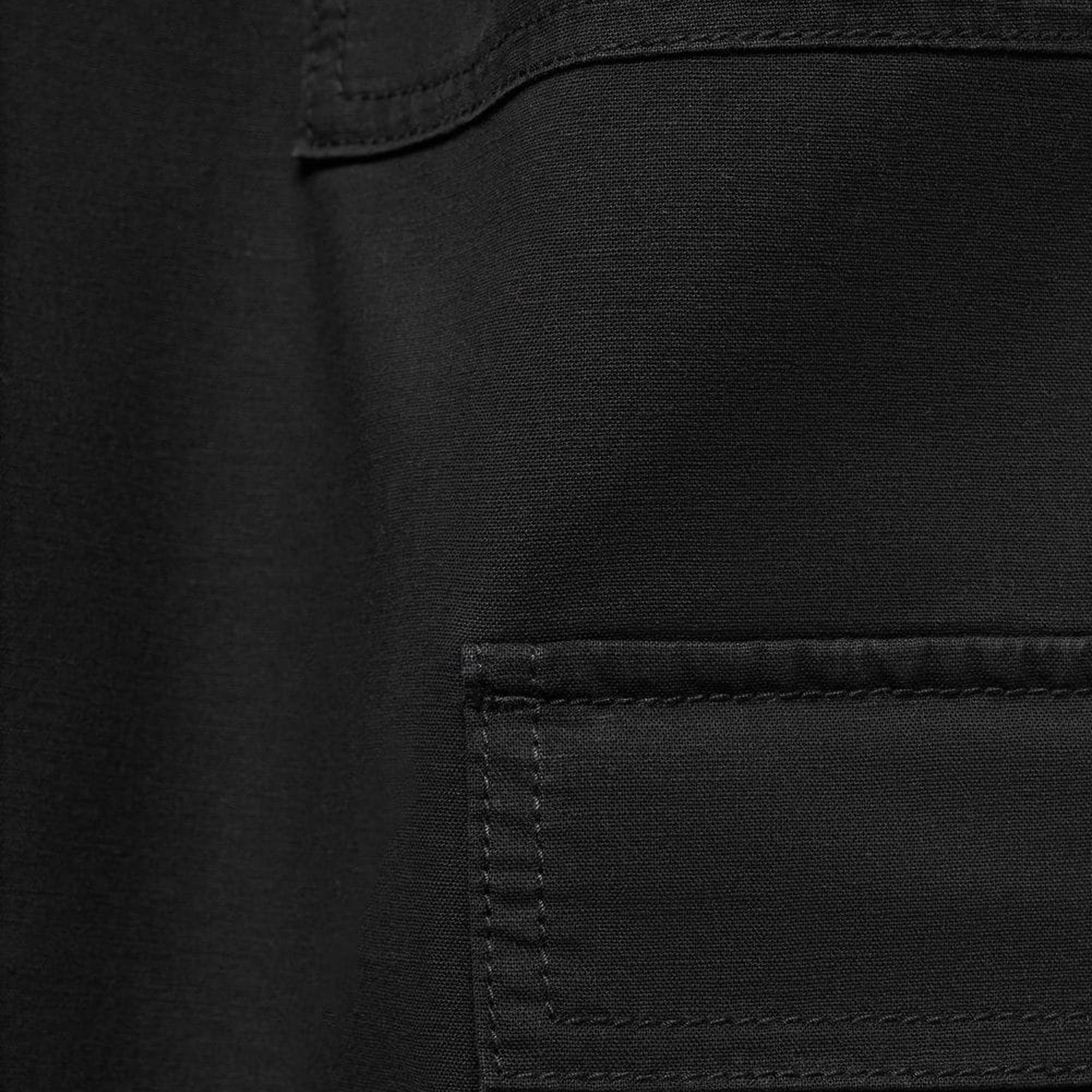 Mango Çocuk Dökümlü Kargo Pantolon Siyah