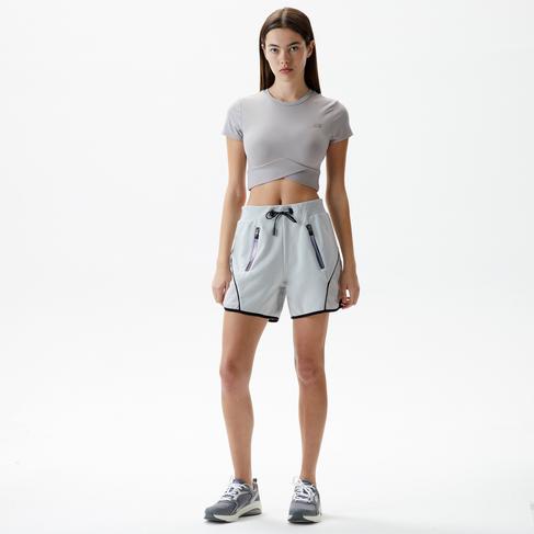  Skechers Kadın Gri Spor Şort