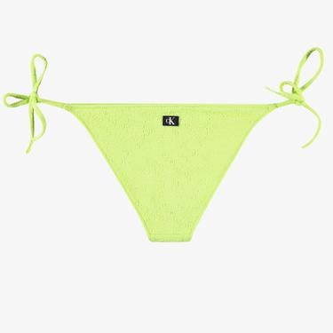  Calvin Klein Monogram Texture Kadın Yeşil Bikini Altı
