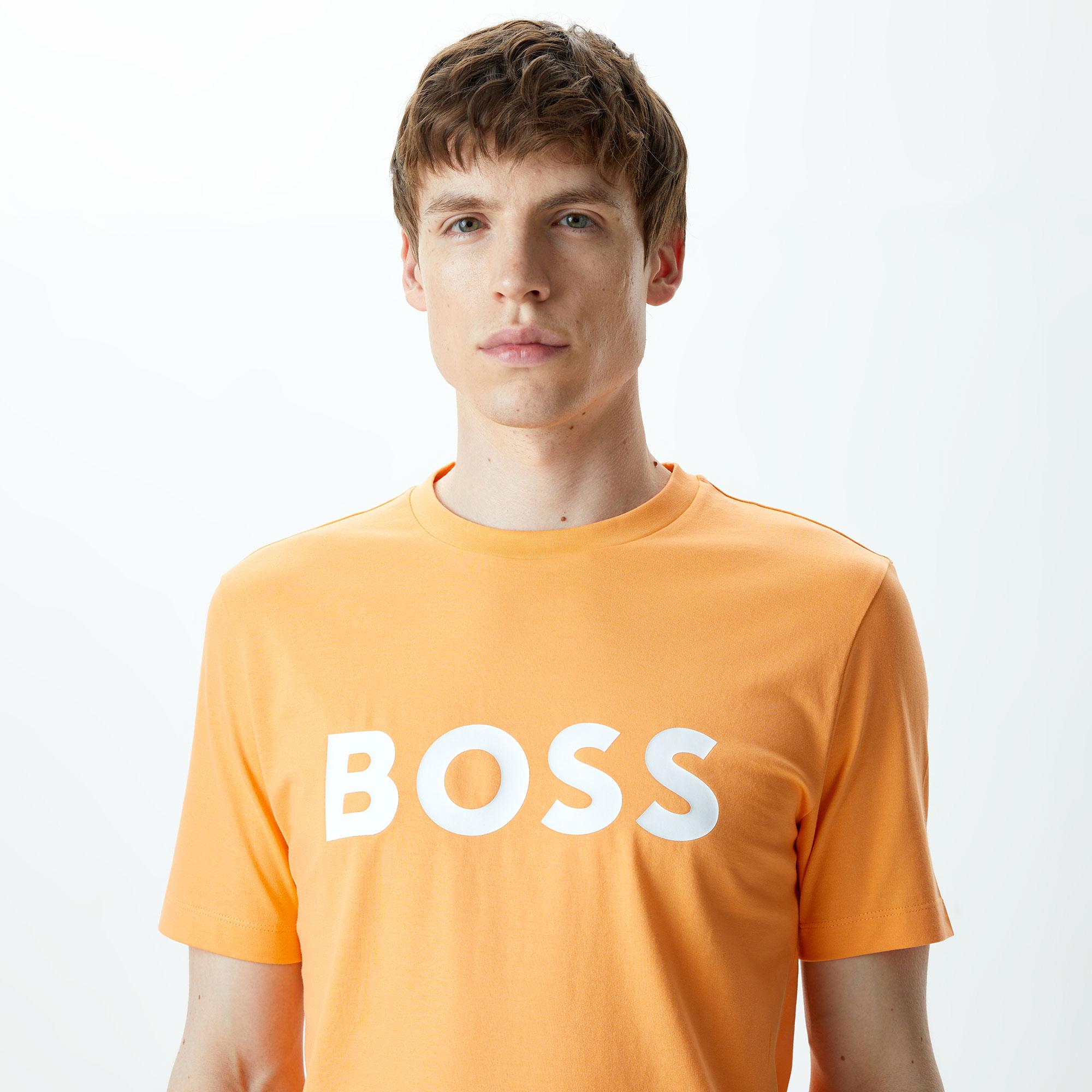 Boss Tiburt 354 Erkek Turuncu T-Shirt