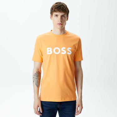  Boss Tiburt 354 Erkek Turuncu T-Shirt
