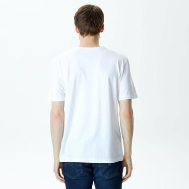  Alpha Industries Alpha Gradient Unisex Beyaz T-Shirt