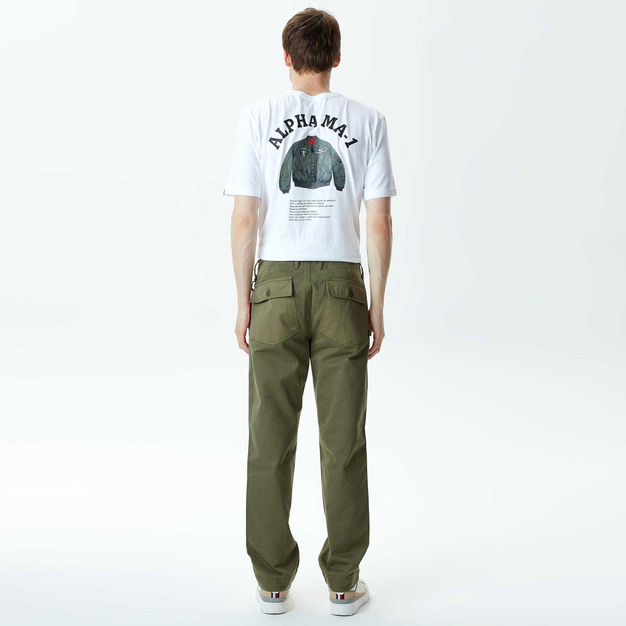 Alpha Industries Fatigue Erkek Yeşil Pantolon