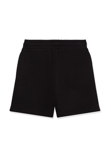  Mavi Mavi Logo Baskılı Siyah Şort 6410003-900