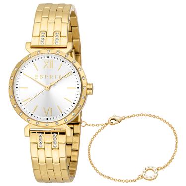  Esprit ES1L400M0055 Kadın Kol Saati ve Bileklik Seti