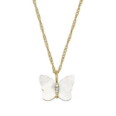  Fossil JF04424-710 Kelebek Kadın Kolye