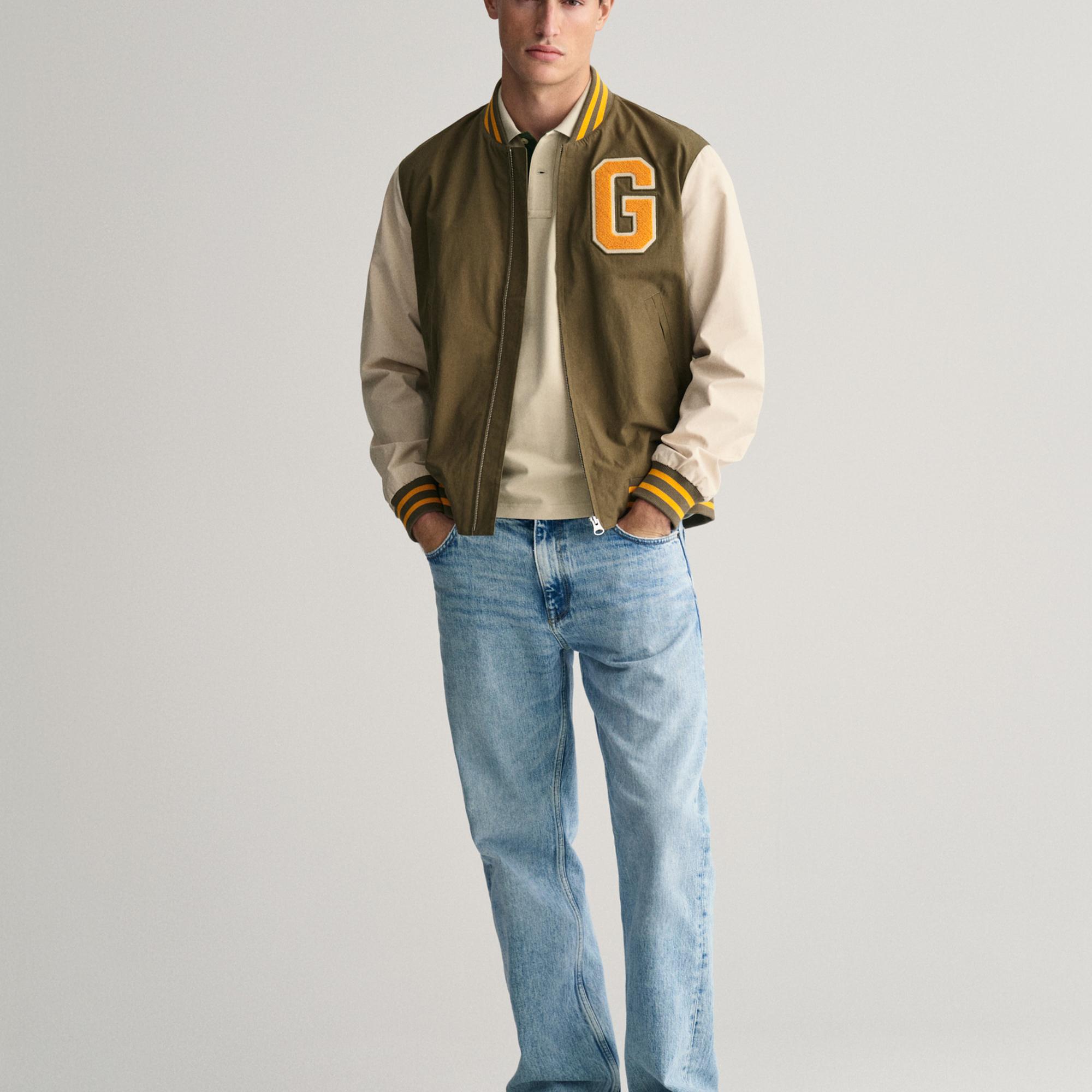 GANT Erkek Bej Regular Fit Polo