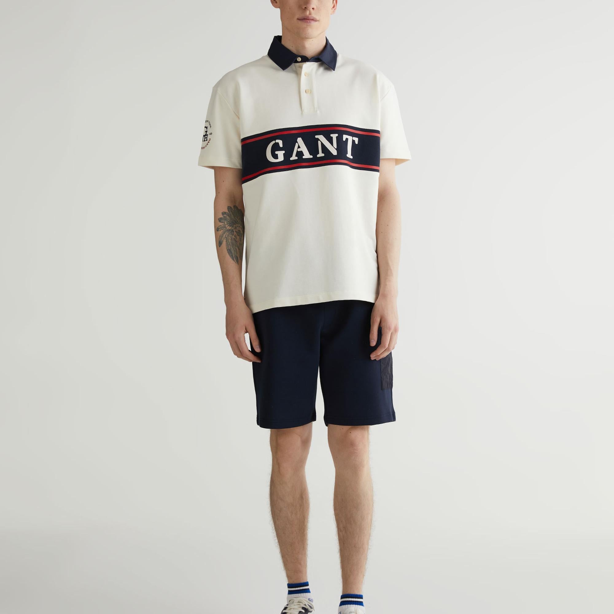 GANT Erkek Lacivert Regular Fit Şort
