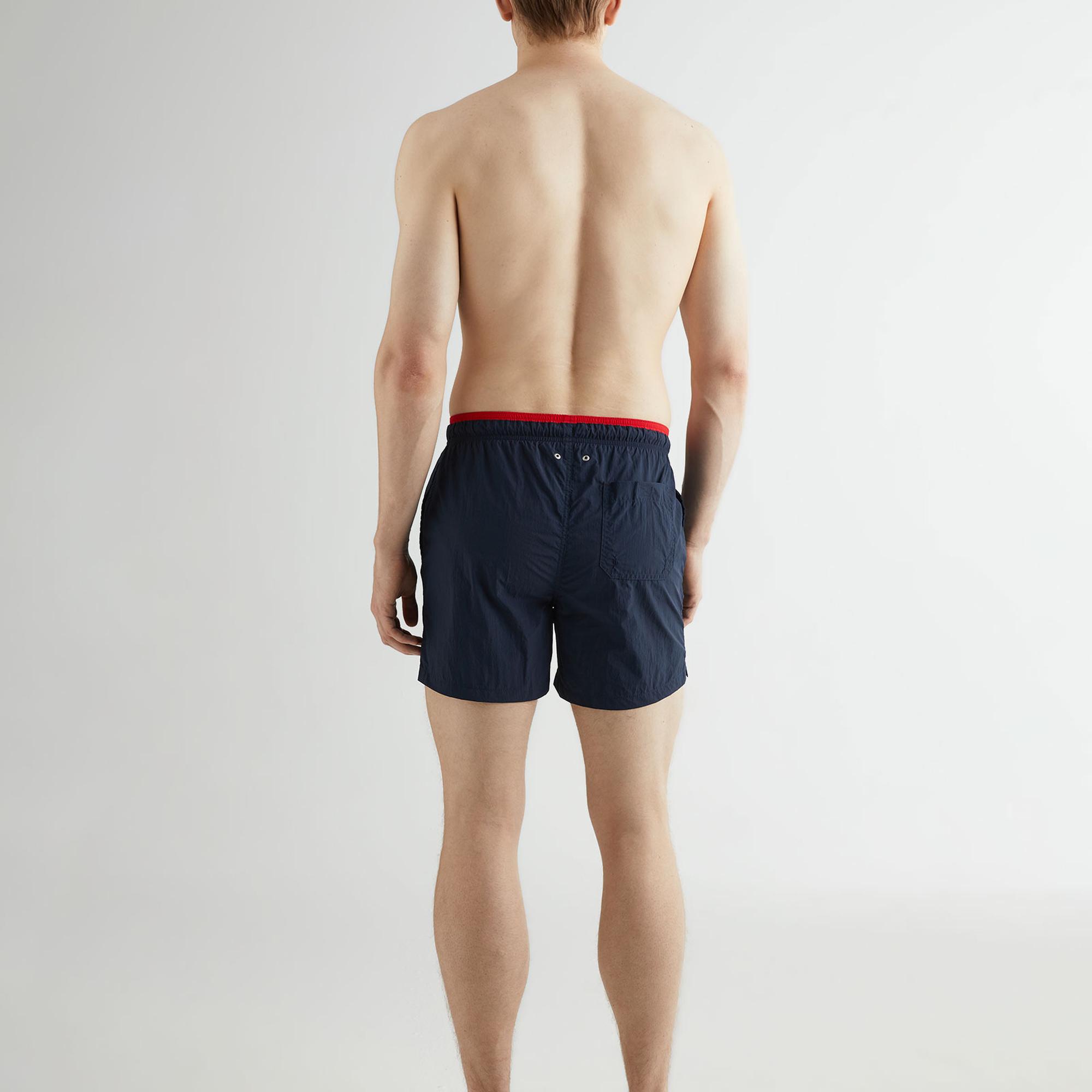 GANT Erkek Lacivert Regular Fit Mayo Şort