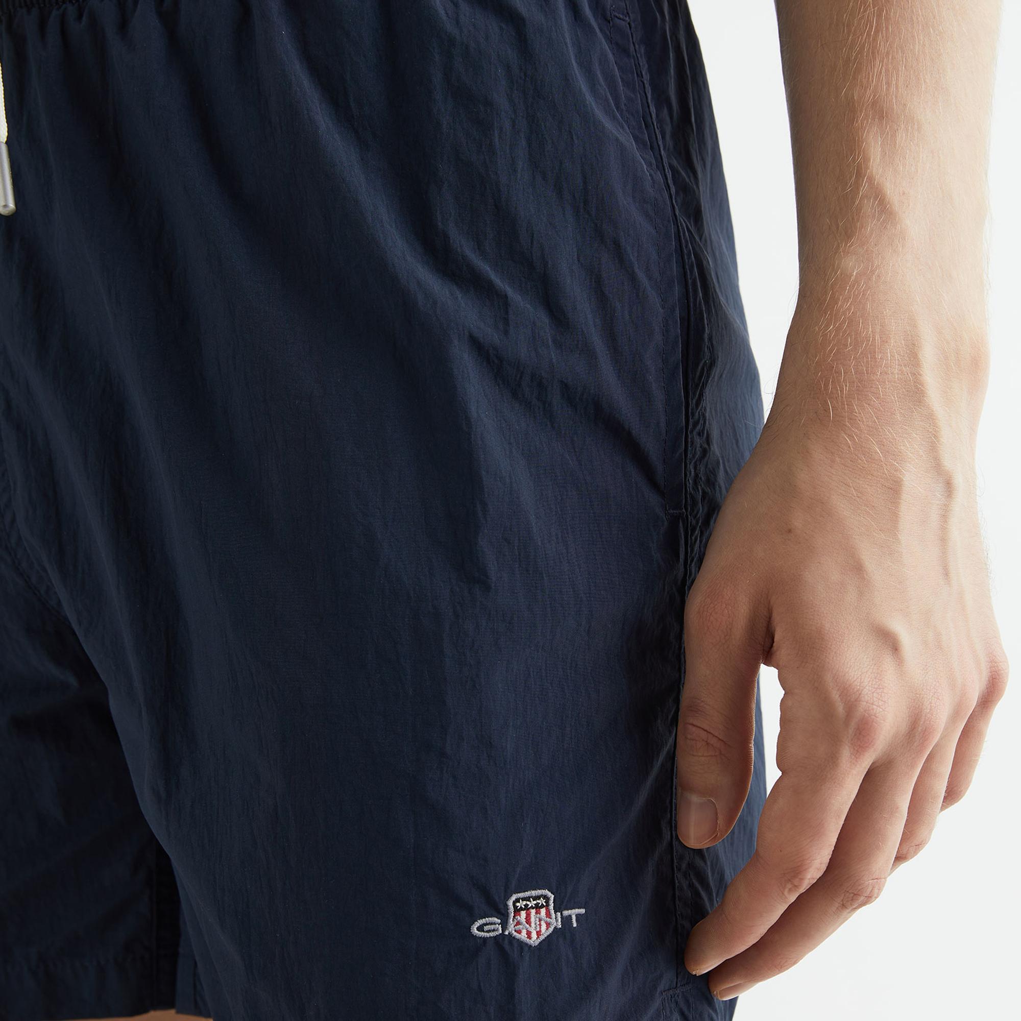 GANT Erkek Lacivert Regular Fit Mayo Şort